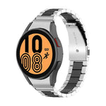 Three Strains Steel Watch Band, For Samsung Galaxy Watch 5 40mm, For Samsung Galaxy Watch 5 Pro 45mm