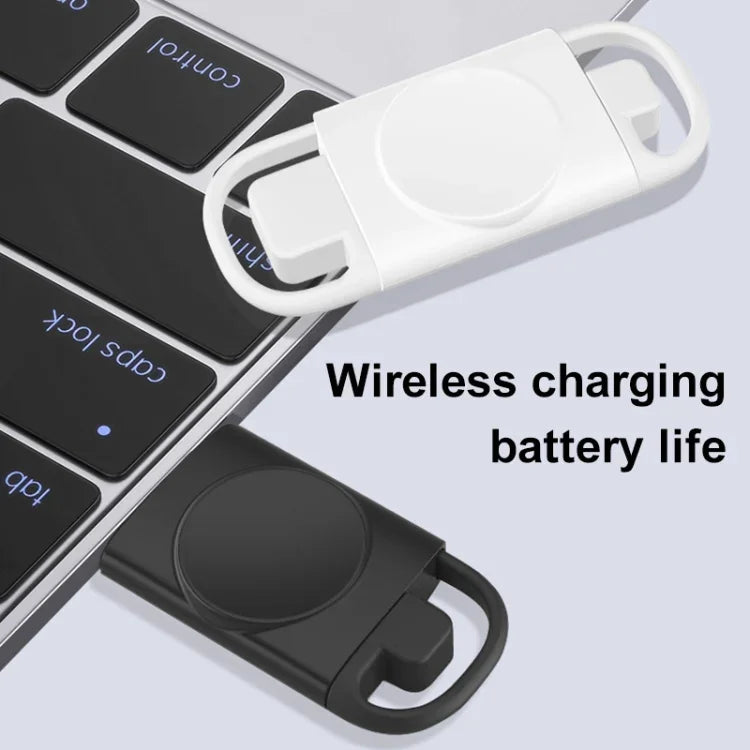 T09-S USB+Type-C 휴대용 무선 스마트워치 충전기, 삼성 워치 시리즈용
