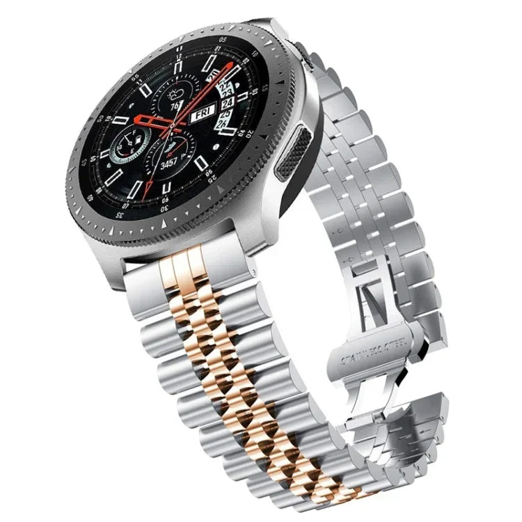 삼성 갤럭시 워치 5 40mm / 44mm용 5구 스테인리스 스틸 시계줄