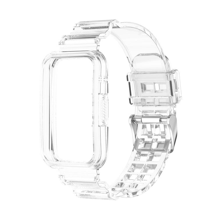 For Huawei Watch Fit 2 Integrated Transparent Silicone Watch Band, For Huawei Watch Fit 2
