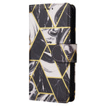 Marble Bronzing Stitching Horizontal Flip PU Leather Case, For iPhone 14, For iPhone 14 Plus, For iPhone 14 Pro, For iPhone 14 Pro Max
