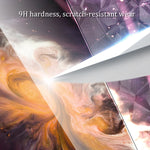 Marble Pattern Glass Protective Phone Case, For iPhone 14, For iPhone 1XR, For iPhone XS Max