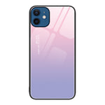 Colorful Painted Glass Phone Case, For iPhone 13, For iPhone 12 Pro Max, For iPhone 12 / 12 Pro