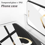 Colorful Painted Glass Phone Case, For iPhone XS Max, For iPhone XR