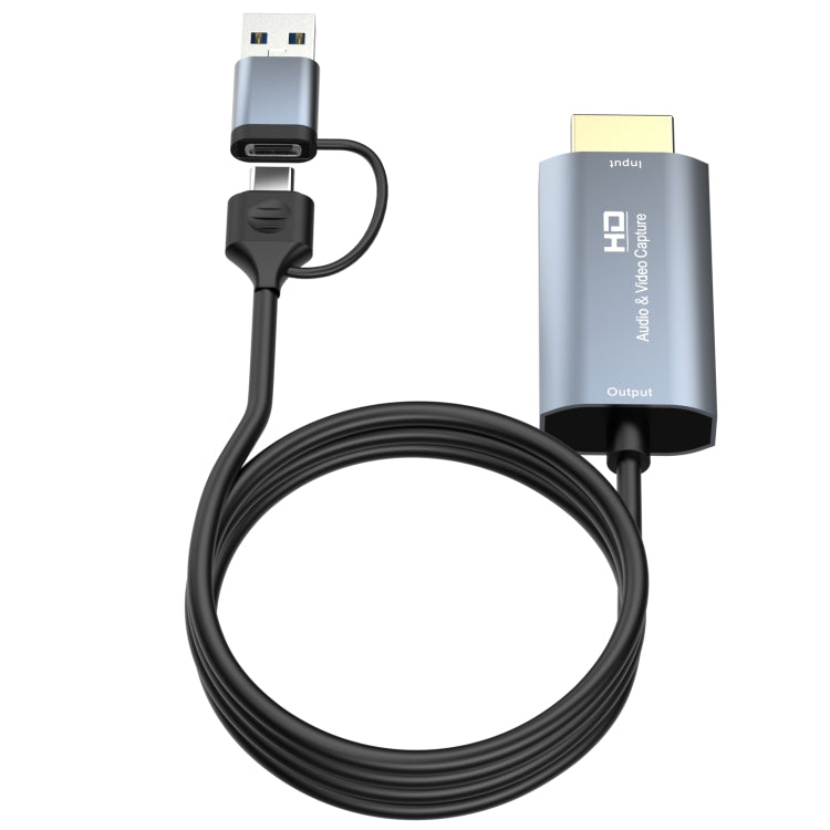Z36 HDMI/M to USB-Type C/M HD 비디오 캡처 카드, 길이: 2m, Z36