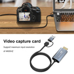 Z36 HDMI/M to USB-Type C/M HD 비디오 캡처 카드, 길이: 2m, Z36