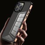 3 in 1 Electroplated Frame Phantom Phone Case, For iPhone 13 mini, For iPhone 13, For iPhone 13 Pro, For iPhone 13 Pro Max