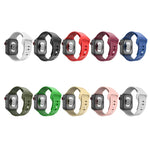 웨이비 실리콘 시계줄, 애플 워치 시리즈용, 7 45mm / 6&SE&5&4 44mm / 3&2&1 42mm, 7 41mm / 6&SE&5&4 40mm / 3&2&1 38mm