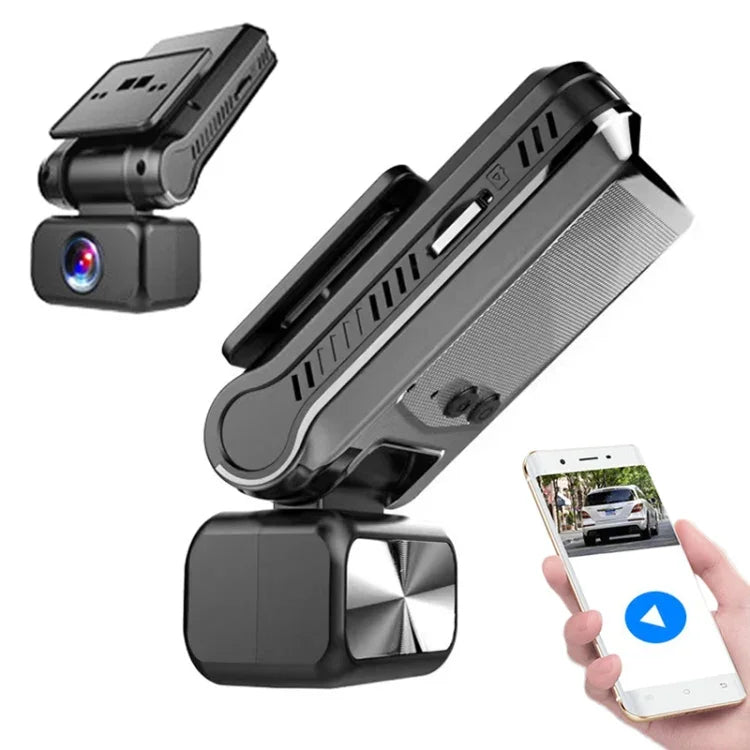 단일 카메라 HD 야간 시야 WiFi 차량 대시캠 운전 기록기, 1080P 단일 카메라, 2K 단일 카메라, 4K 단일 카메라