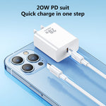REMAX RP-U5 익스트림 2 시리즈 20W PD 충전기 + 1m USB-C / 타입-C to 8핀 고속 충전 데이터 케이블 세트, CN 플러그, EU 플러그, US 플러그