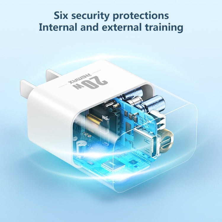 REMAX RP-U5 익스트림 2 시리즈 20W PD 충전기 + 1m USB-C / 타입-C to 8핀 고속 충전 데이터 케이블 세트, CN 플러그, EU 플러그, US 플러그