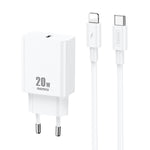 REMAX RP-U5 익스트림 2 시리즈 20W PD 충전기 + 1m USB-C / 타입-C to 8핀 고속 충전 데이터 케이블 세트, CN 플러그, EU 플러그, US 플러그