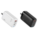 REMAX RP-U55 테리토리 시리즈 65W USB+듀얼 USB-C / 타입-C 인터페이스 고속 충전기, CN 플러그