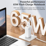 REMAX RP-U55 테리토리 시리즈 65W USB+듀얼 USB-C / 타입-C 인터페이스 고속 충전기, CN 플러그