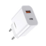 REMAX RP-U68 스피디 시리즈 20W USB+USB-C/타입-C 인터페이스 고속 충전기, CN 플러그, EU 플러그, UK 플러그, US 플러그