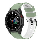 Two-color Silicone Strap Watch Band, For Samsung Galaxy Watch5 Pro 45mm/5 44mm/5 40mm