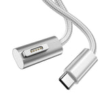 100W 5핀 MagSafe 1 (L자형) to USB-C / Type-C PD 충전 케이블, 케이블 길이: 1.8m, MagSafe 1 (L자형)