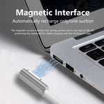 100W 5핀 MagSafe 1 (L자형) to USB-C / Type-C PD 충전 케이블, 케이블 길이: 1.8m, MagSafe 1 (L자형)