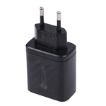 AR-892 3-in-1 QC3.0 PD20W USB + USB-C / 타입-C 벽면 여행용 충전기, EU 플러그, 영국 플러그