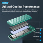 ORICO-USB3.1 Gen1 Type-C 6Gbps M.2 SATA SSD 인클로저