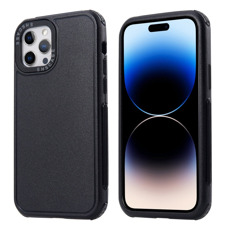 3 in 1 Four Corner Shockproof Phone Case, For iPhone 14 Pro, For iPhone 14 Pro Max