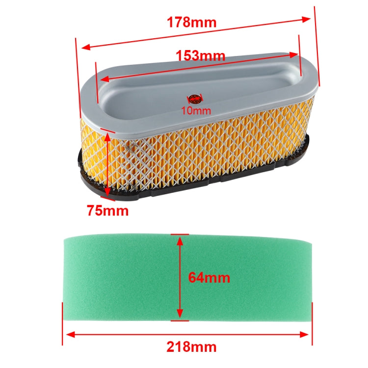 에어 필터 클리너 Briggs & Stratton 496894S 493909S 272403S용, Briggs & Stratton 272403S용
