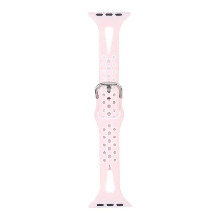 애플 워치 시리즈용 물방울 실리콘 시계줄, 7 41mm / 6&SE&5&4 40mm / 3&2&1 38mm, 7 45mm / 6&SE&5&4 44mm / 3&2&1 42mm
