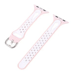 애플 워치 시리즈용 물방울 실리콘 시계줄, 7 41mm / 6&SE&5&4 40mm / 3&2&1 38mm, 7 45mm / 6&SE&5&4 44mm / 3&2&1 42mm