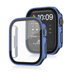 라이프 방수 2-in-1 PC 프레임 + 강화유리 보호 케이스, 애플 워치 시리즈 9 / 8 / 7 45mm용, 애플 워치 시리즈 9 / 8 / 7 41mm용, 애플 워치 시리즈 6 / 5 / 4 / SE 44mm용, 애플 워치 시리즈 6 / 5 / 4 / SE 40mm용