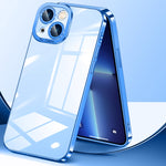 Crystal Plated High Transparency Phone Case, For iPhone 14, For iPhone 14 Plus, For iPhone 14 Pro, For iPhone 14 Pro Max