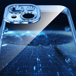 Crystal Plated High Transparency Phone Case, For iPhone 13, For iPhone 13 Pro, For iPhone 13 Pro Max, For iPhone 12 mini