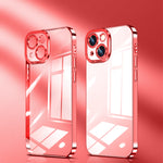 Crystal Plated High Transparency Phone Case, For iPhone 11 Pro, For iPhone 11 Pro Max, For iPhone 13 mini