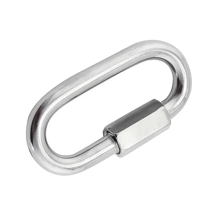 304 스테인리스 스틸 퀵 커넥트 링 런웨이 버클, 5개 3.5mm, 5개 4mm, 3개 5mm, 3개 6mm, 2개 7mm, 2개 8mm, 9mm, 10mm