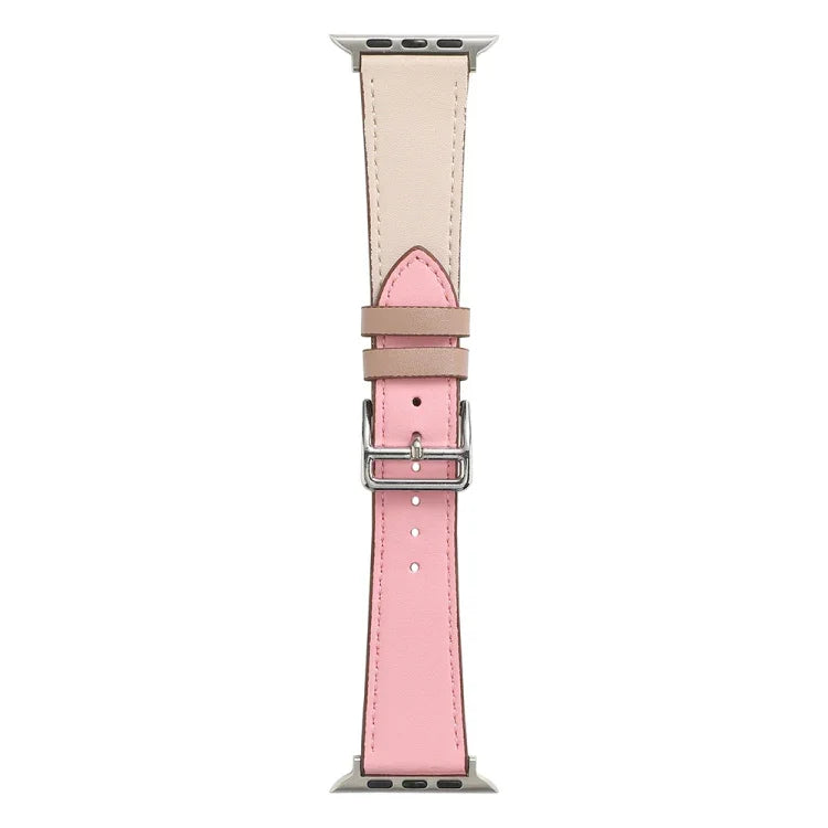 애플 워치 시리즈용 싱글 랩 마이크로화이버 가죽 시계줄, 7 45mm / 6&SE&5&4 44mm / 3&2&1 42mm, 7 41mm / 6&SE&5&4 40mm / 3&2&1 38mm