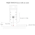 NEJE MASTER 3 Plus 레이저 조각기 N40630 레이저 모듈 포함, MASTER 3 Plus N40630 (EU 플러그), MASTER 3 Plus N40630 (US 플러그)