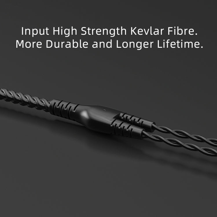 CVJ V2 1.25m 무산소동 오리지널 3.5mm 엘보 이어폰 케이블, 0.75mm 마이크 없음, 0.78mm 마이크 없음, 0.75mm 마이크 포함, 0.78mm 마이크 포함