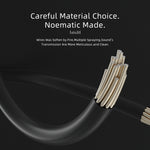 CVJ V2 1.25m 무산소동 오리지널 3.5mm 엘보 이어폰 케이블, 0.75mm 마이크 없음, 0.78mm 마이크 없음, 0.75mm 마이크 포함, 0.78mm 마이크 포함