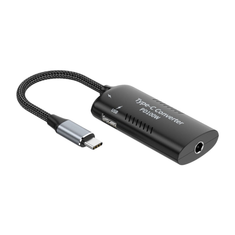 + Type-C + USB 암컷- Type-C 다기능 어댑터, DC5521 / 5525, DC7406, DC7909, 사각 포트