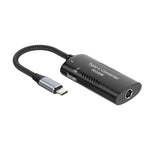+ Type-C + USB 암컷- Type-C 다기능 어댑터, DC5521 / 5525, DC7406, DC7909, 사각 포트