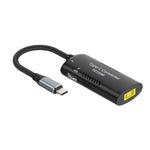 + Type-C + USB 암컷- Type-C 다기능 어댑터, DC5521 / 5525, DC7406, DC7909, 사각 포트