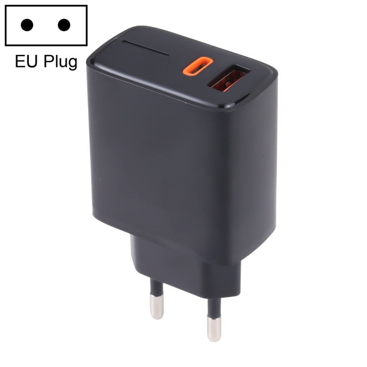 LZ-1130 PD 20W Type-C+QC 3.0 USB 고속 충전기, 20W EU 플러그, 20W US 플러그