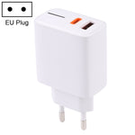 LZ-1130 PD 20W Type-C+QC 3.0 USB 고속 충전기, 20W EU 플러그, 20W US 플러그