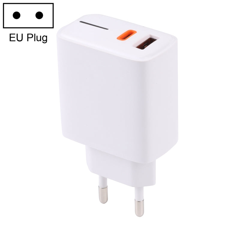 LZ-1130 PD 20W Type-C+QC 3.0 USB 고속 충전기, 20W EU 플러그, 20W US 플러그