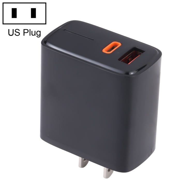 LZ-1130 PD 20W Type-C+QC 3.0 USB 고속 충전기, 20W EU 플러그, 20W US 플러그