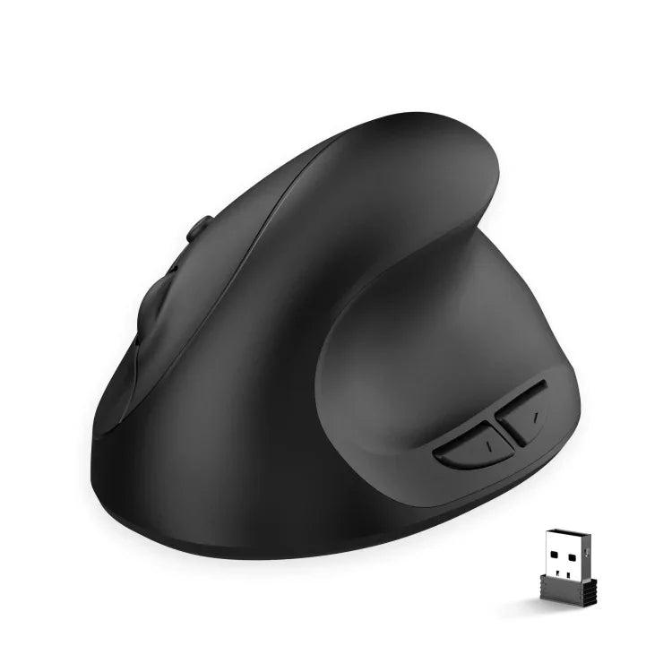 X10 2.4G 무선 수직 인체공학 게이밍 마우스, X10 (블랙), X10 (그레이)