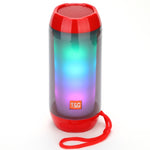 T&G TG643 Portable LED Light Waterproof Subwoofer Wireless Bluetooth Speaker