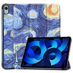 Custer Painted Leather Tablet Case with Holder, For  iPad 2025 / 2022