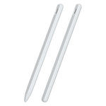 3-in-1 줄무늬 액체 실리콘 스타일러스 케이스와 두 개의 팁 캡, Apple Pencil 1용, Apple Pencil 2용