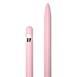 3-in-1 줄무늬 액체 실리콘 스타일러스 케이스와 두 개의 팁 캡, Apple Pencil 1용, Apple Pencil 2용