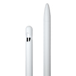 3-in-1 줄무늬 액체 실리콘 스타일러스 케이스와 두 개의 팁 캡, Apple Pencil 1용, Apple Pencil 2용